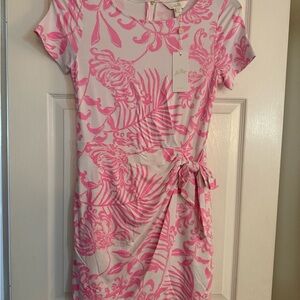 Lilly Pulitzer Pink and White Mini Dress